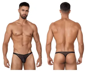 Clothing_Pikante_Mens Underwear Pikante PIK 1390 Gift Thongs Color Black