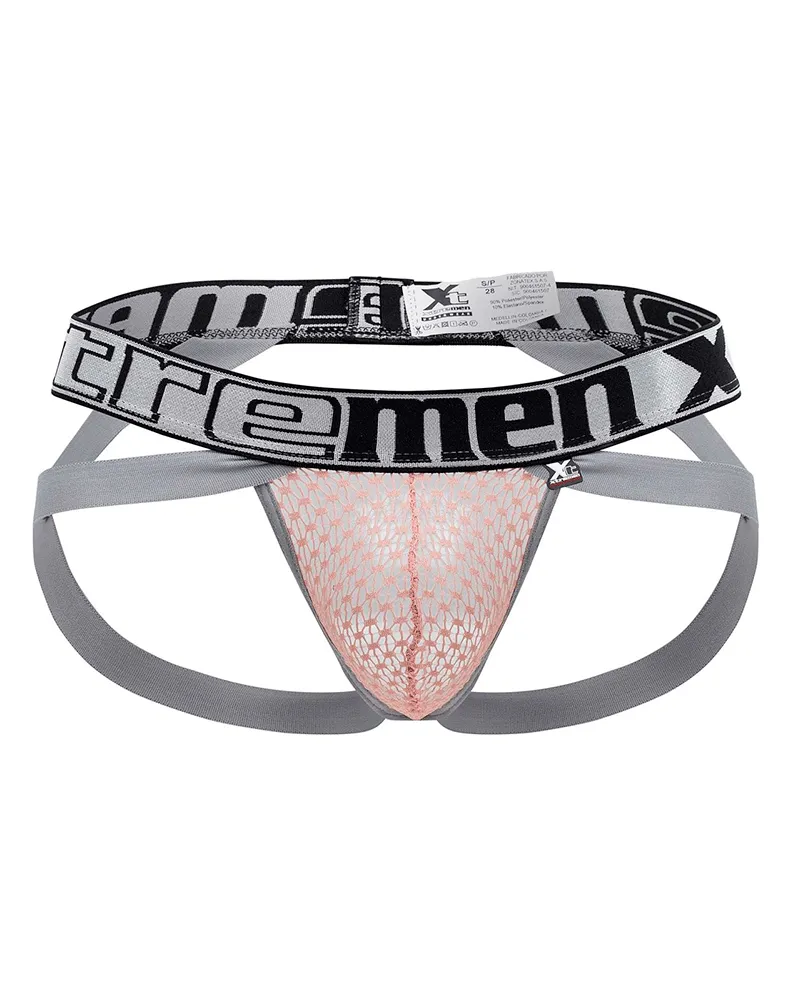 Clothing_Xtremen_Mens Underwear Xtremen 91118 Hot Lace Jockstrap