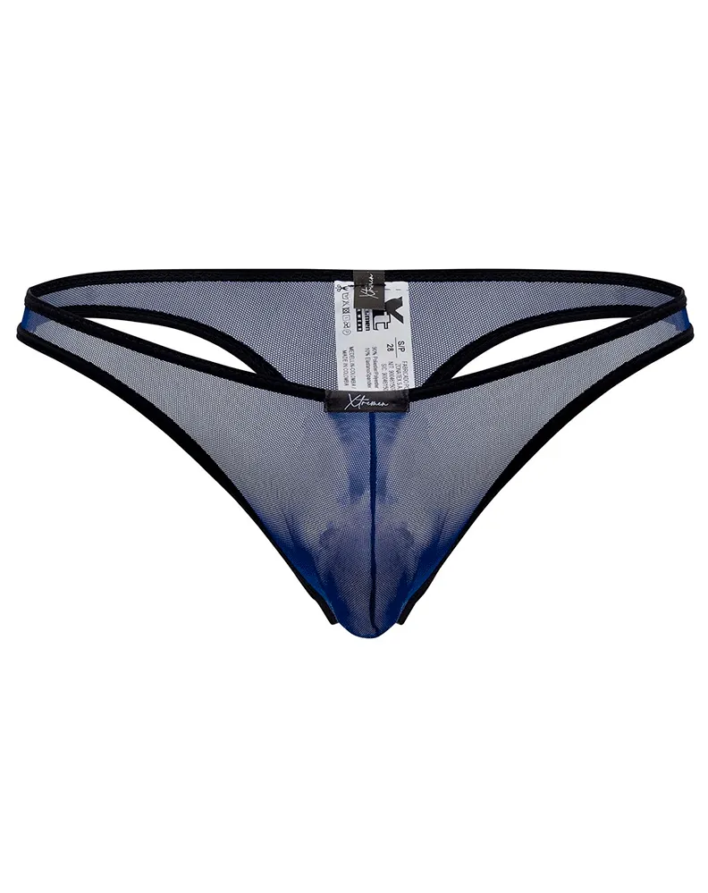 Clothing_Xtremen_Mens Underwear Xtremen 91126 Vibrant Mesh Thongs