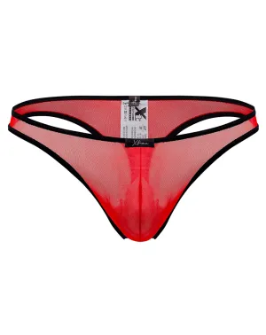 Clothing_Xtremen_Mens Underwear Xtremen 91126 Vibrant Mesh Thongs