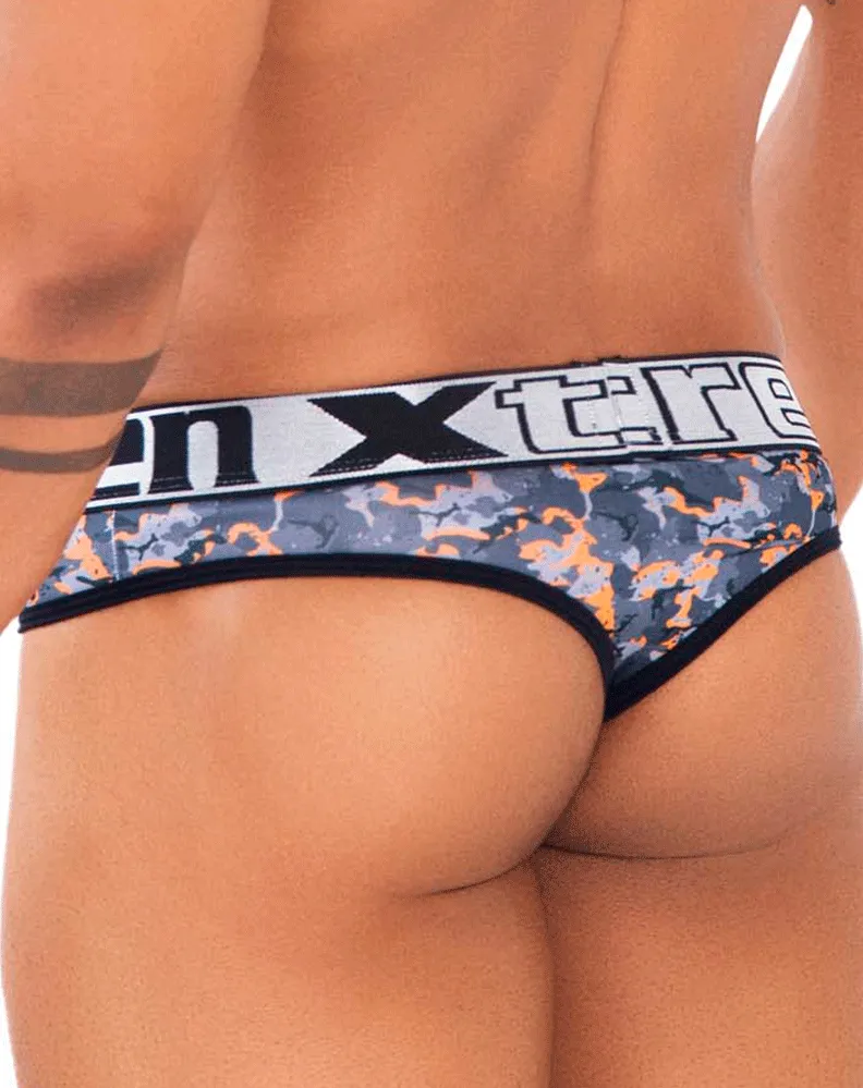 Clothing_Xtremen_Mens Underwear Xtremen 91131 Vivid Printed Thongs