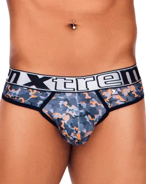 Clothing_Xtremen_Mens Underwear Xtremen 91131 Vivid Printed Thongs
