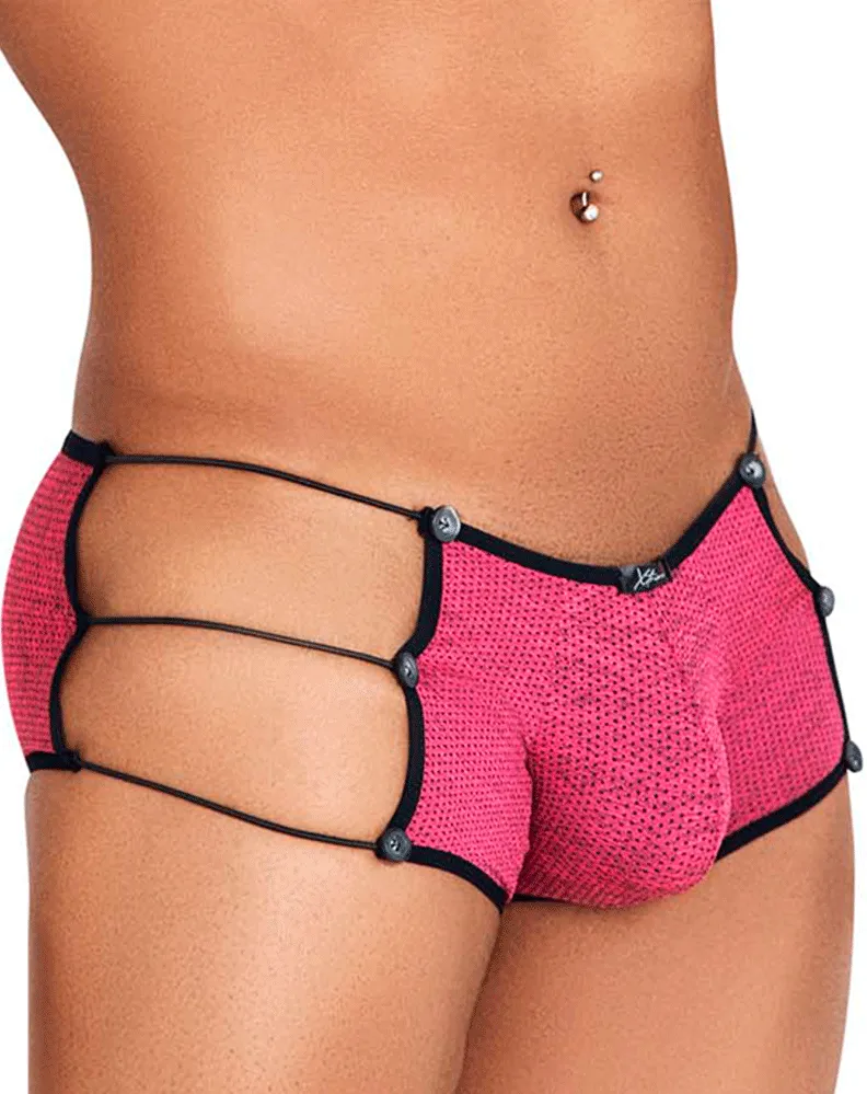 Clothing_Xtremen_Mens Underwear Xtremen 91133 Trendy Mesh Briefs