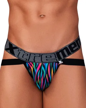 Clothing_Xtremen_Mens Underwear Xtremen 91148 Printed Microfiber Jockstrap