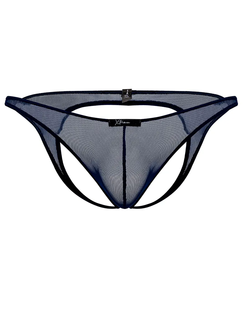 Clothing_Xtremen_Mens Underwear Xtremen 91153 Tulle Mesh Jockstrap