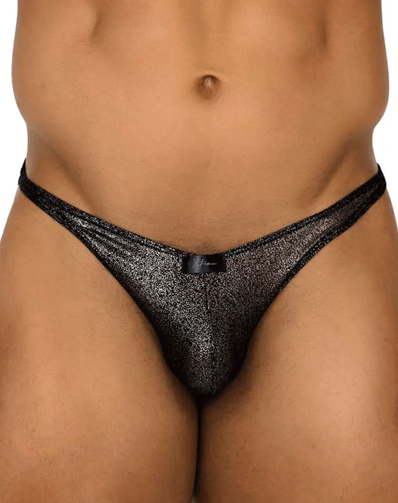 Clothing_Xtremen_Mens Underwear Xtremen 91174 Tulle Mesh Bikini Black