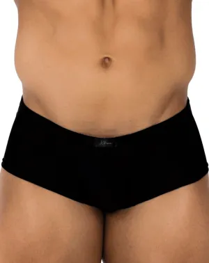 Clothing_Xtremen_Mens Underwear Xtremen 91175 Microfiber Trunks Black