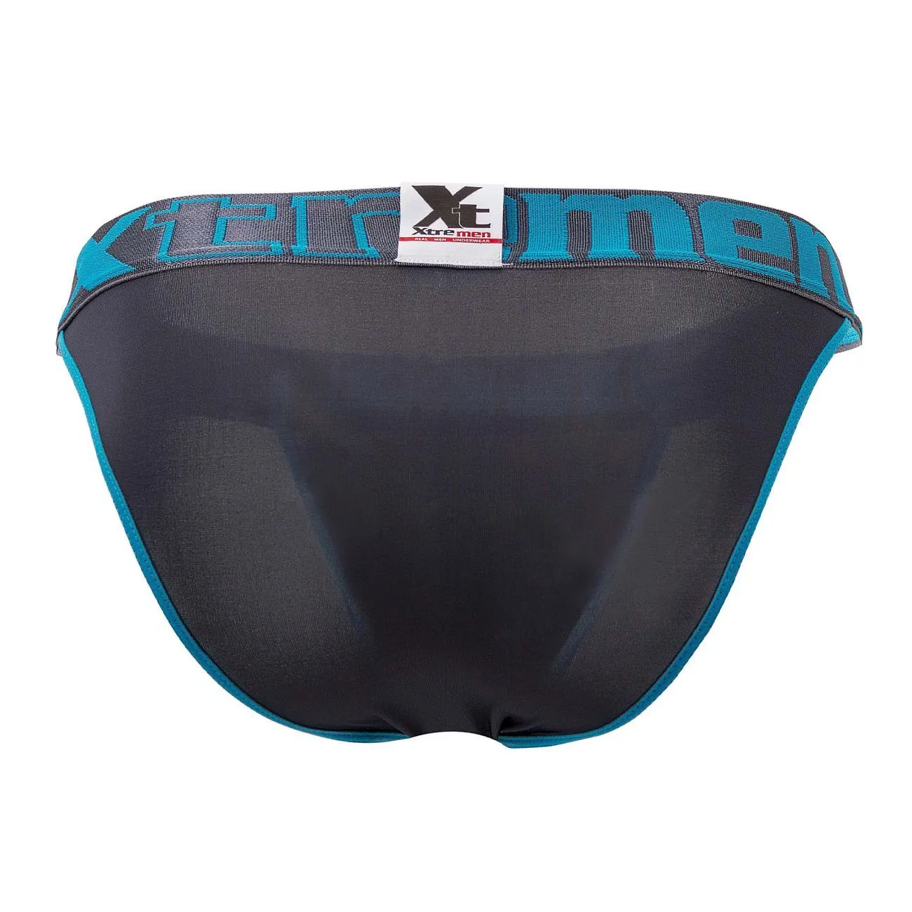Clothing_Xtremen_Underwear Xtremen 91057X-3 3PK Bikini Color Gray-Blue-Pink