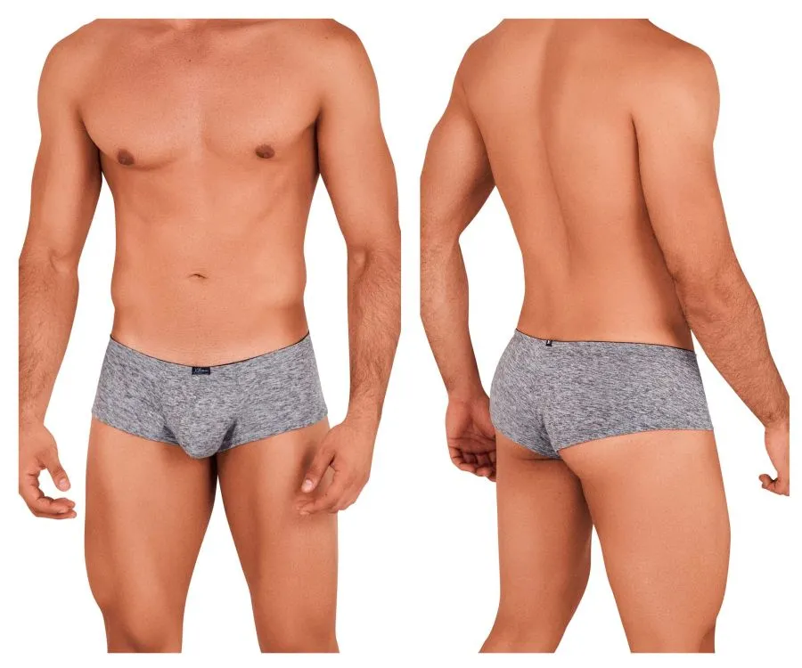 Clothing_Xtremen_Underwear Xtremen 91103X Microfiber Trunks Color Jasper Gray