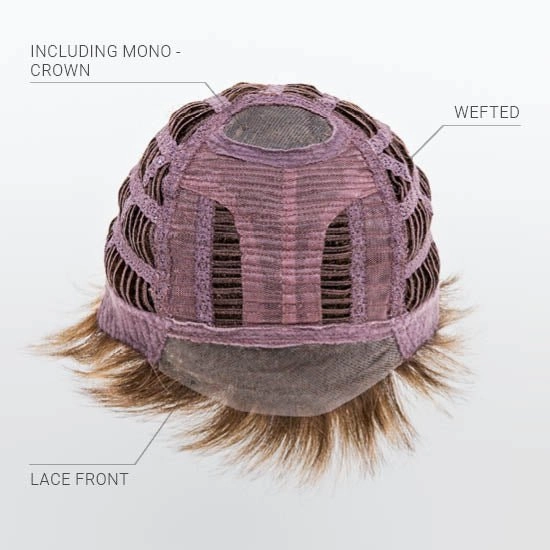 Daily Part Mono Crown Ext Lace Front Ellen Wille Hairpower Collection