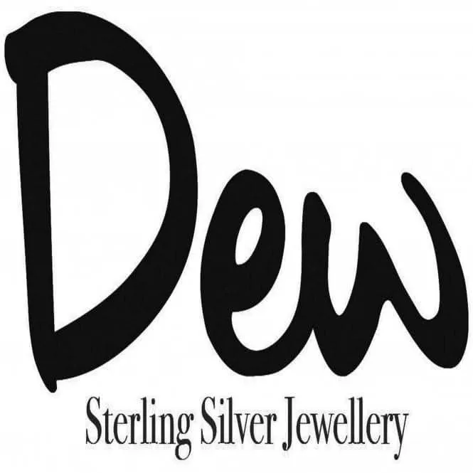 Dew Sterling Silver Dinky U Initial Pendant 9092HPU Dew Jewellery