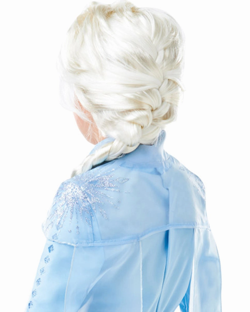 Disney Frozen 2 Blonde Plaited Kids Wig