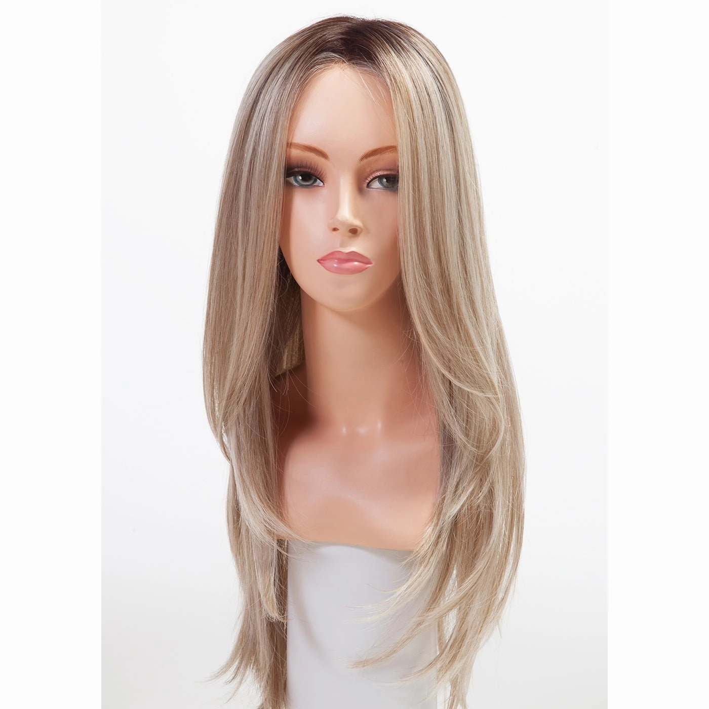 Dolce & Dolce 18 E Part Mono Ext Lace Front Wig Belle Tress Caf Collection