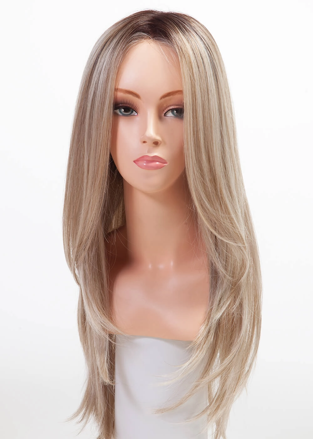 Dolce & Dolce 23 V Mono/Hand-Tied Lace Front Wig Belle Tress Caf Collection