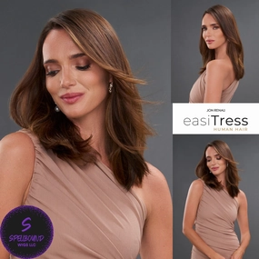 easiHalo 12" Human Hair Halo Hairpiece - easiTress Human Hair Collection by Jon Renau