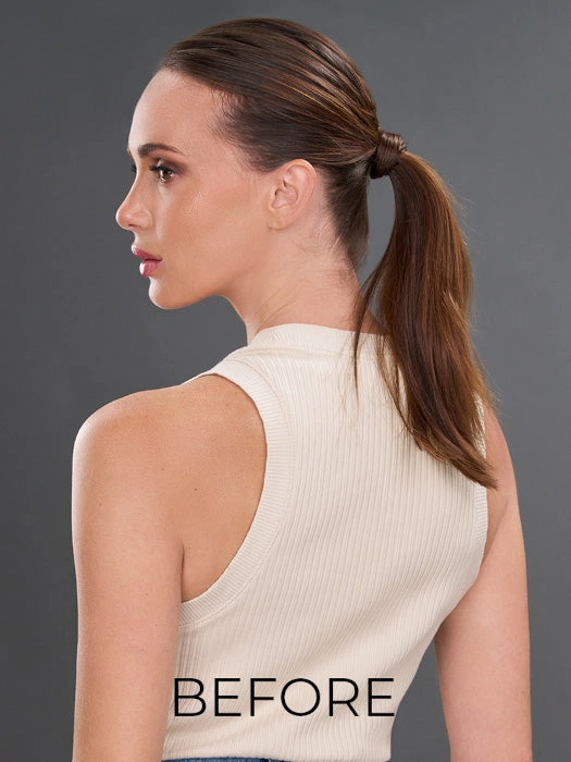easiPony 12" by Jon Renau | easiTress Human Hair | Pony Hair Extension