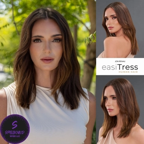 easiVolume 10" Human Hair Volume Hairpiece - easiTress Human Hair Collection by Jon Renau