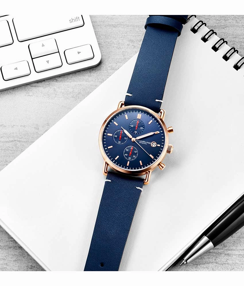 Eton 3903 Quartz 38mm Chronograph