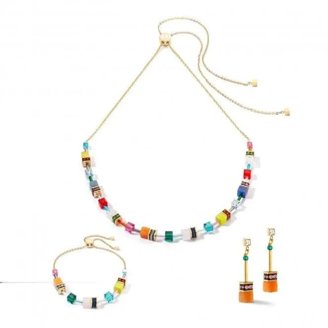 GeoCUBE® Iconic Nature Dopamine Chain Necklace 3035/10-1582 Coeur De Lion Jewellery