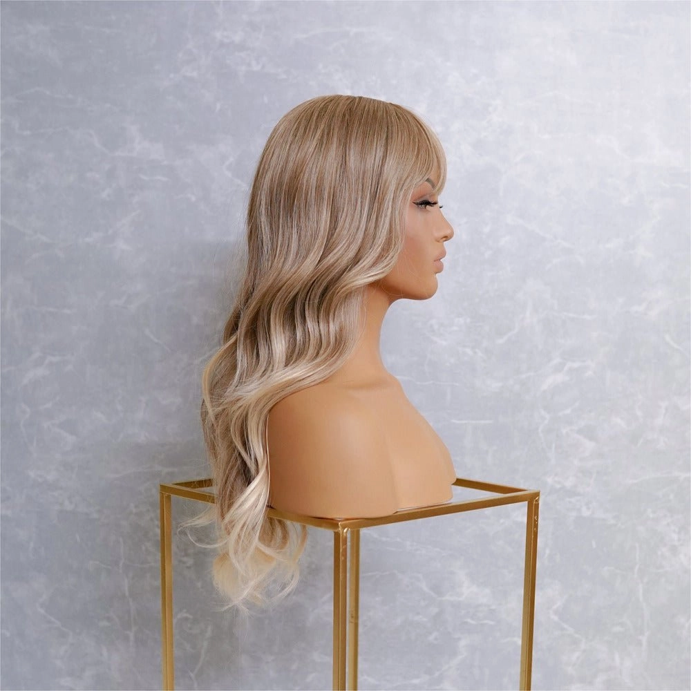 GRACE Blonde Ombre Fringe Wig