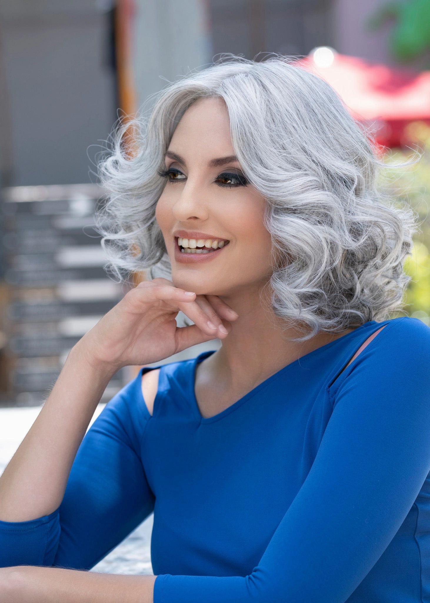 Isabella Wig by Envy | Human Hair / Synthetic Blend