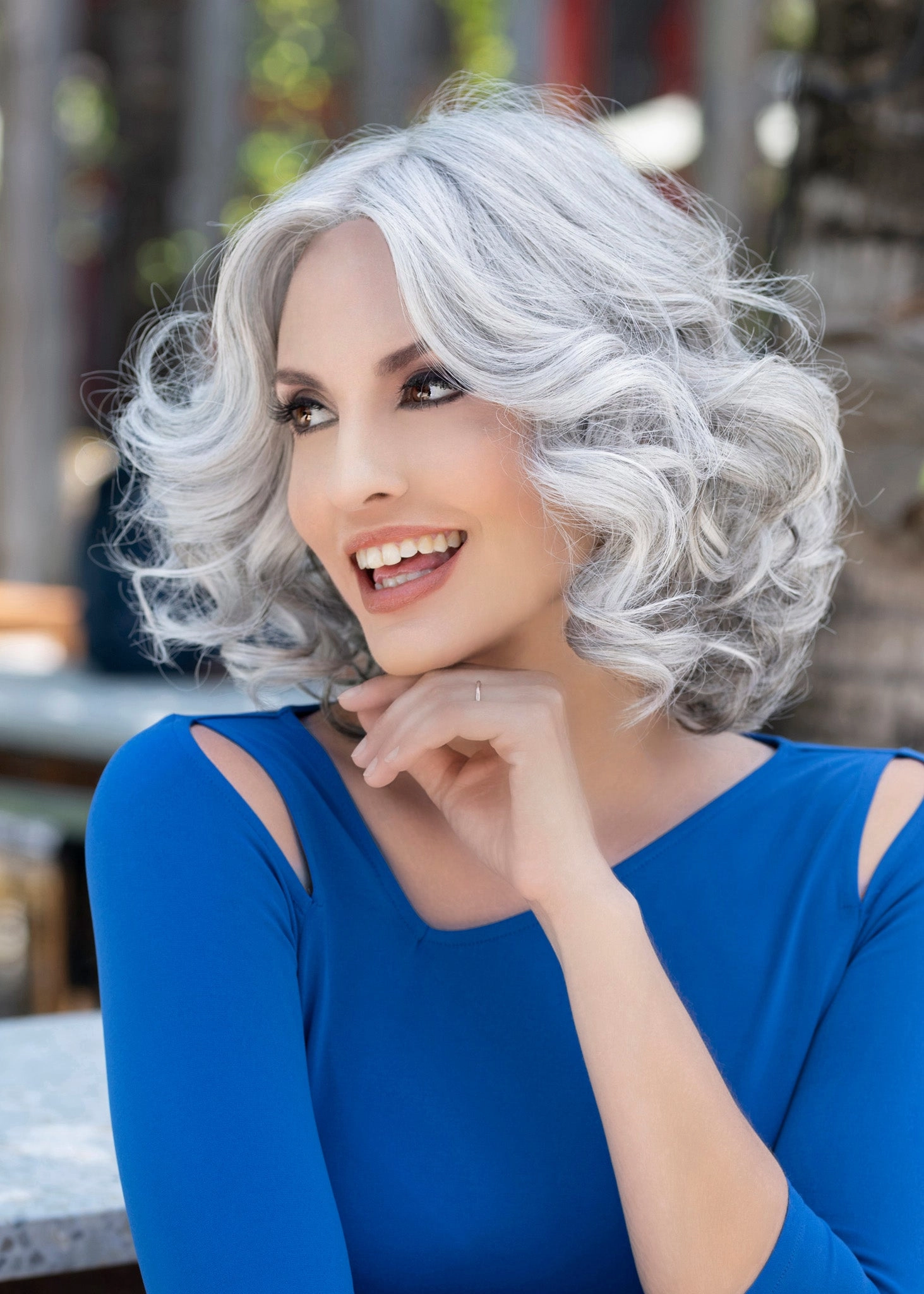 Isabella Wig by Envy | Human Hair / Synthetic Blend