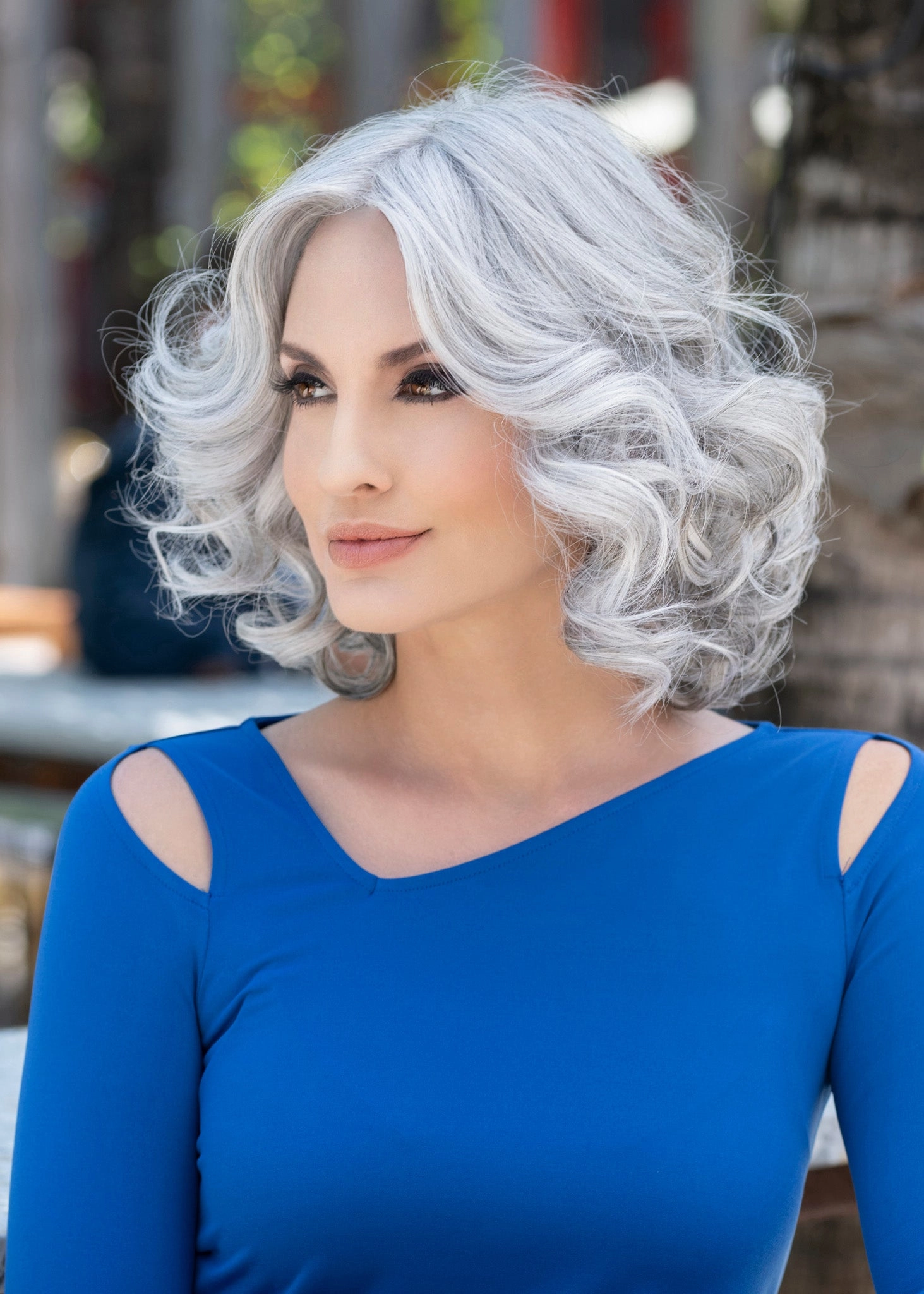 Isabella Wig by Envy | Human Hair / Synthetic Blend
