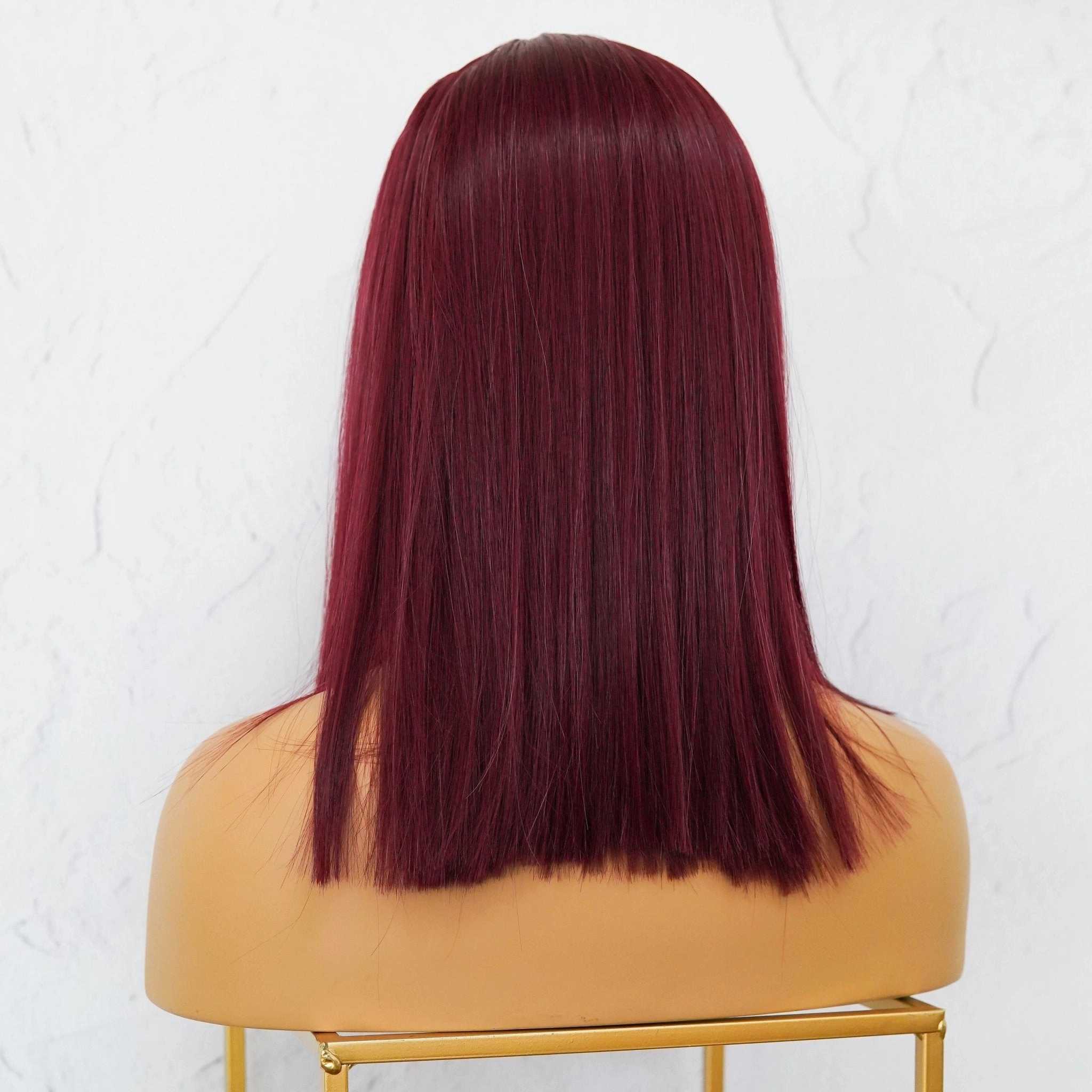 JOLIE Burgundy Fringe Wig