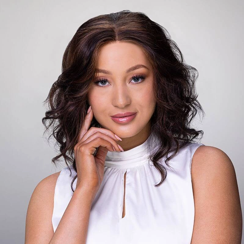 Julianne Lite Petite Mono/ Hand-Tied Lace Front Wig Smartlace Lite By Jon Renau