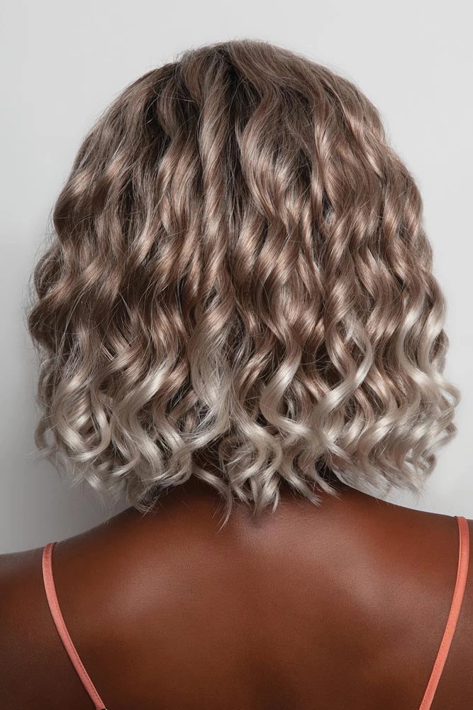 Julie <br>Synthetic Lace Front with Lace Part Wig