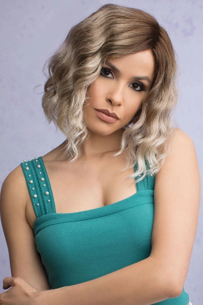 Julie <br>Synthetic Lace Front with Lace Part Wig