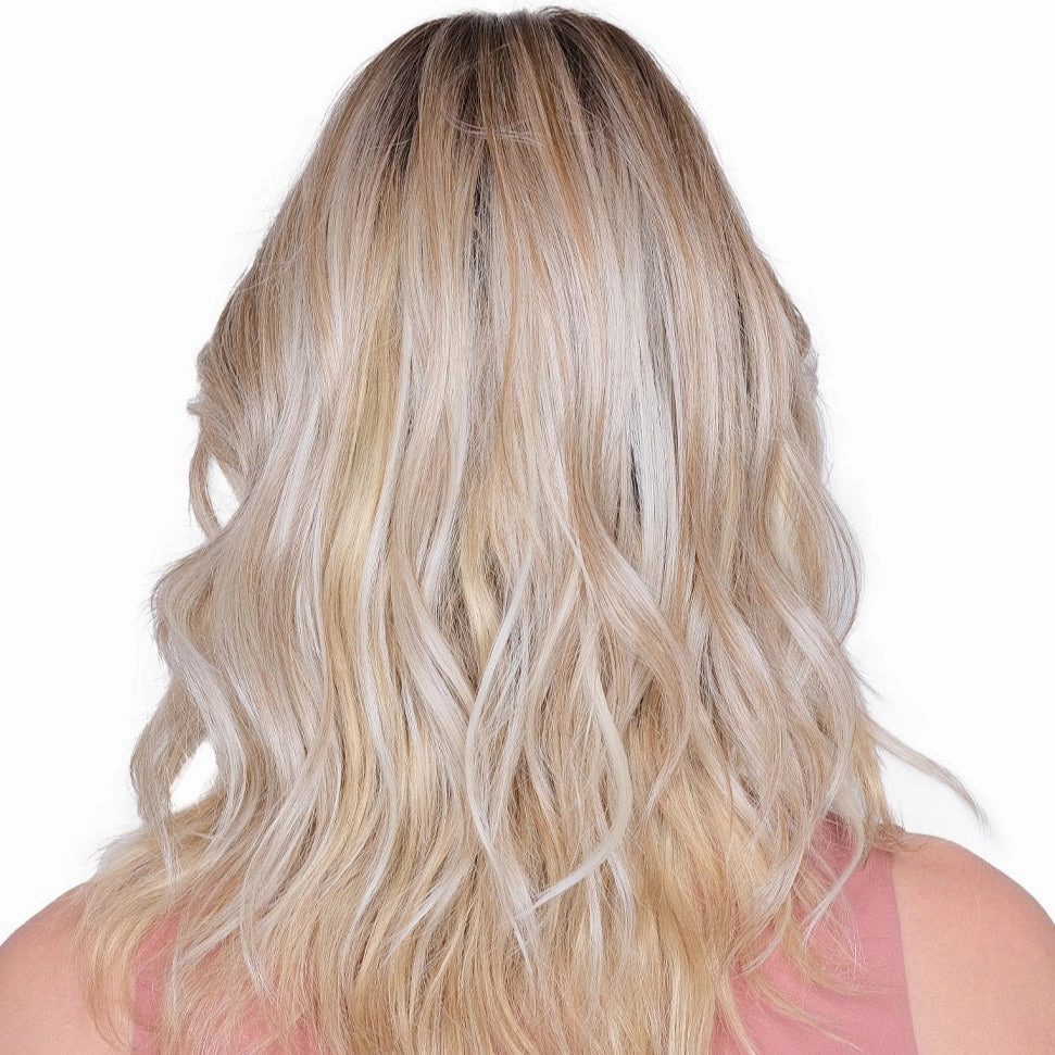 Lace Front Mono Topper Peerless 16" - Caf Collection by BelleTress