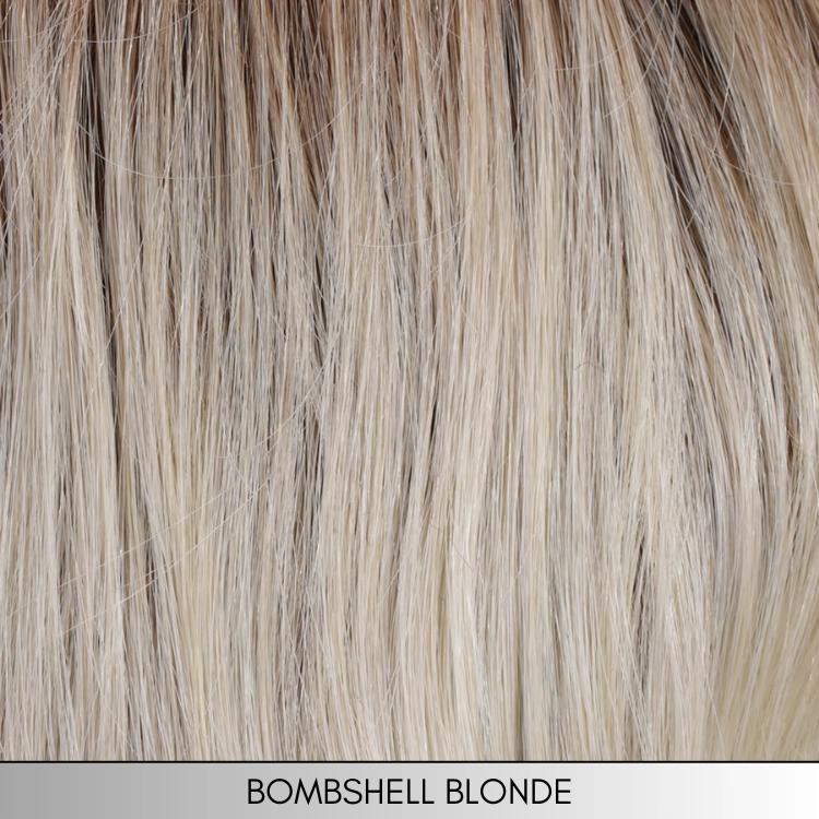 Lace Front Mono Topper Peerless 16" - Caf Collection by BelleTress