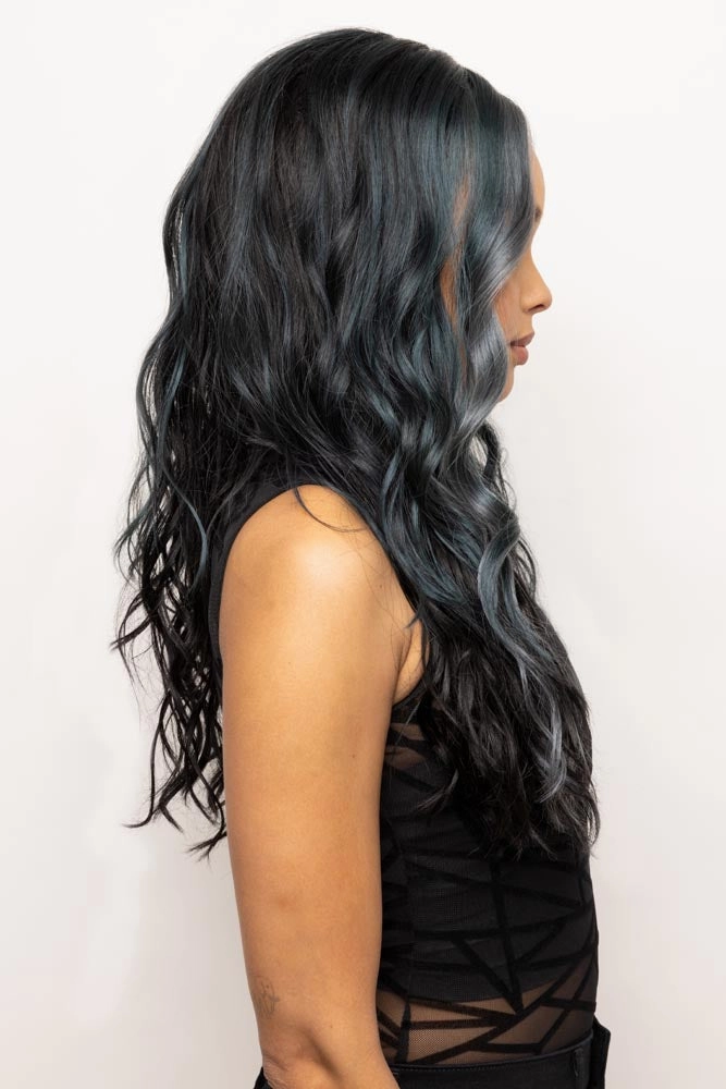 Lavish Wavez <br>Synthetic Lace Front with Lace Part Wig