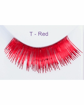 Metallic Red Eyelash