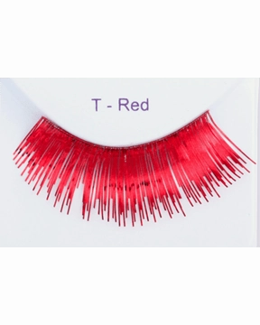 Metallic Red Eyelash