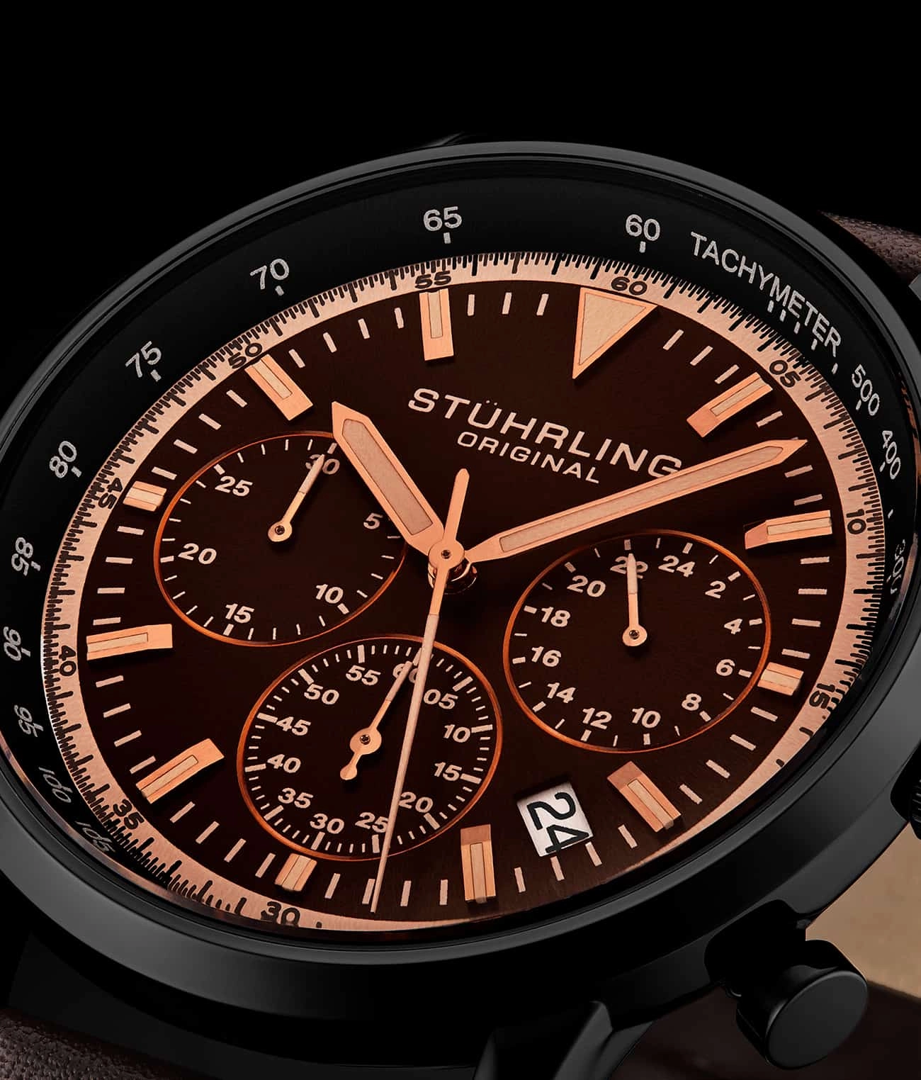 Monaco Chronograph with Tachymeter Quartz 3986L 44mm Watch