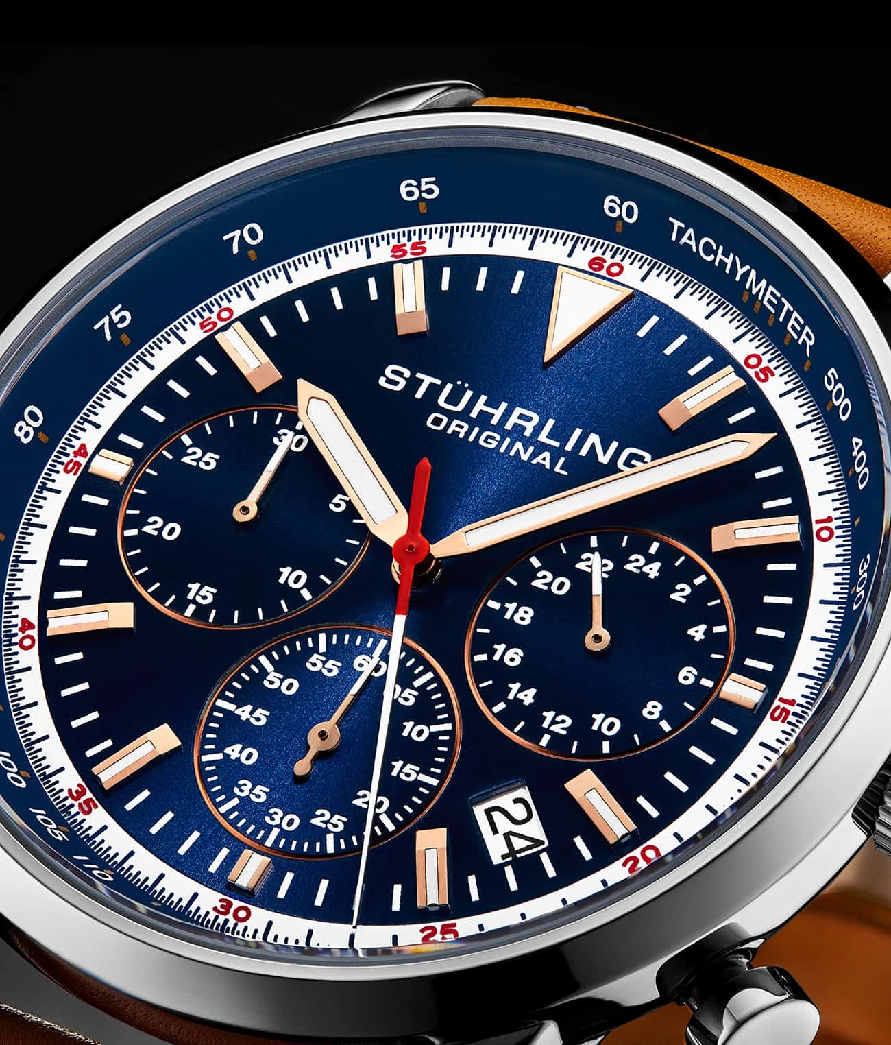 Monaco Chronograph with Tachymeter Quartz 3986L 44mm Watch