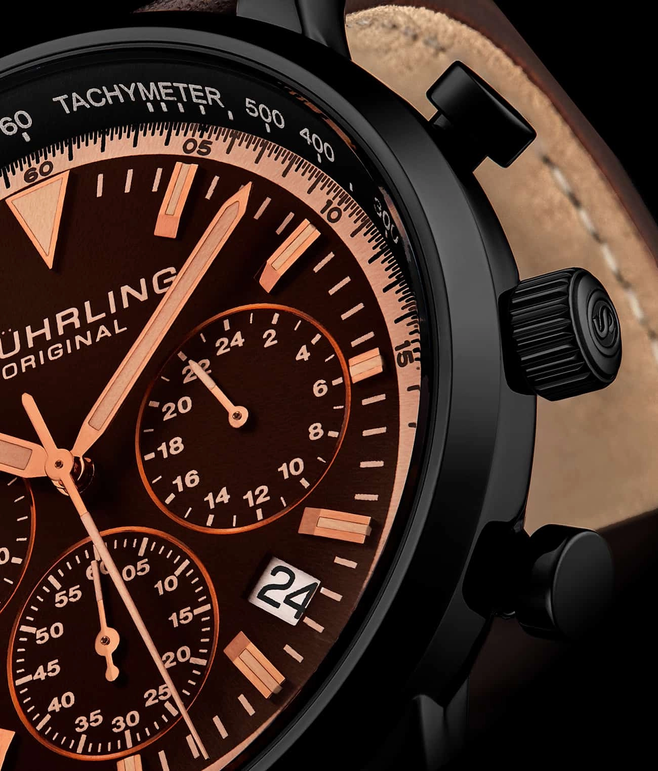 Monaco Chronograph with Tachymeter Quartz 3986L 44mm Watch