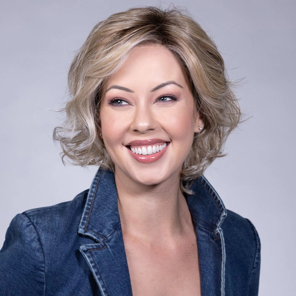 Monroe Double Mono/Hand-Tied Ext Lace Front Wig Belle Tress Icons Collection
