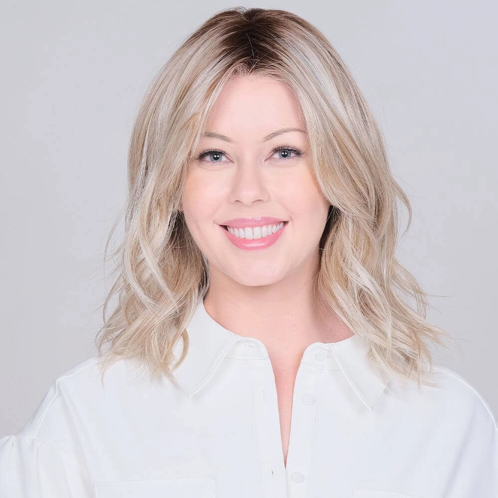 Peerless 14 E Centre Part Mono Ext Lace Front Wig Belle Tress Caf Collection