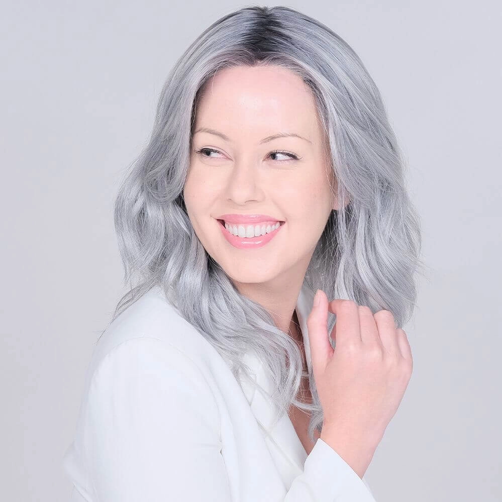 Peerless 18 E Centre Part Mono Ext Lace Front Wig Belle Tress Caf Collection