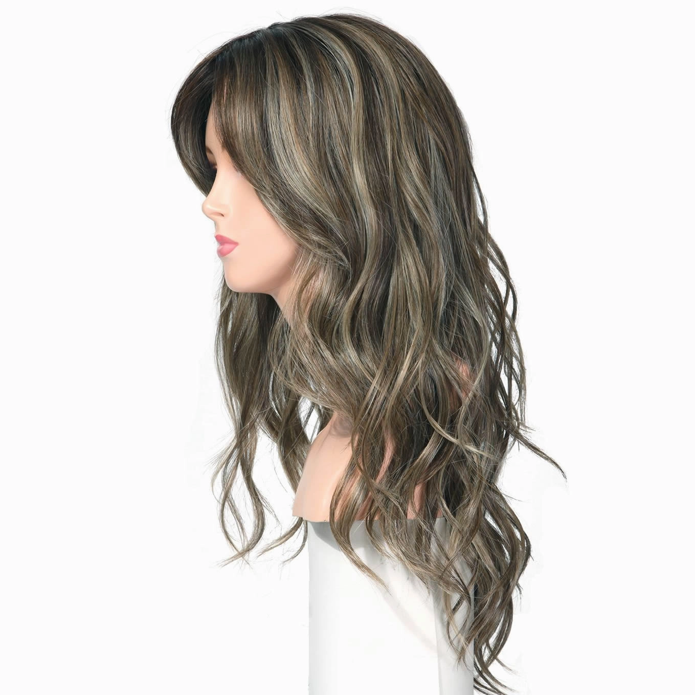 Peerless 22 E Centre Mono Ext Lace Front Wig Belle Tress Caf Collection