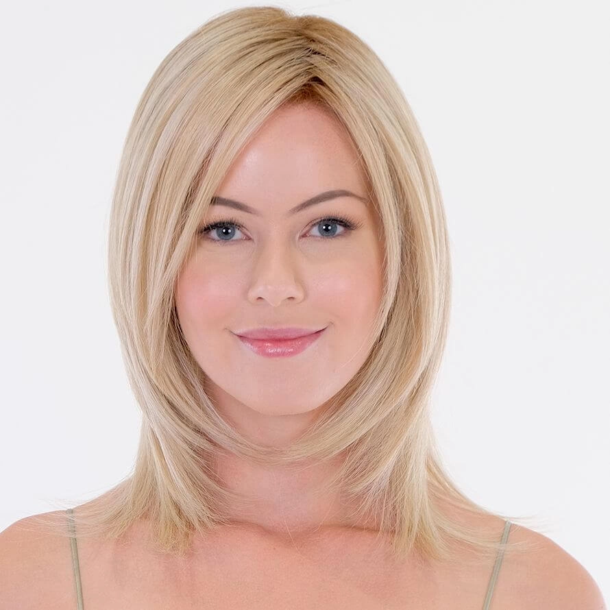 Peppermint V Mono/Hand-Tied Lace Front Wig Belle Tress Caf Collection