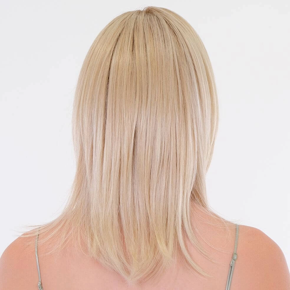 Peppermint V Mono/Hand-Tied Lace Front Wig Belle Tress Caf Collection