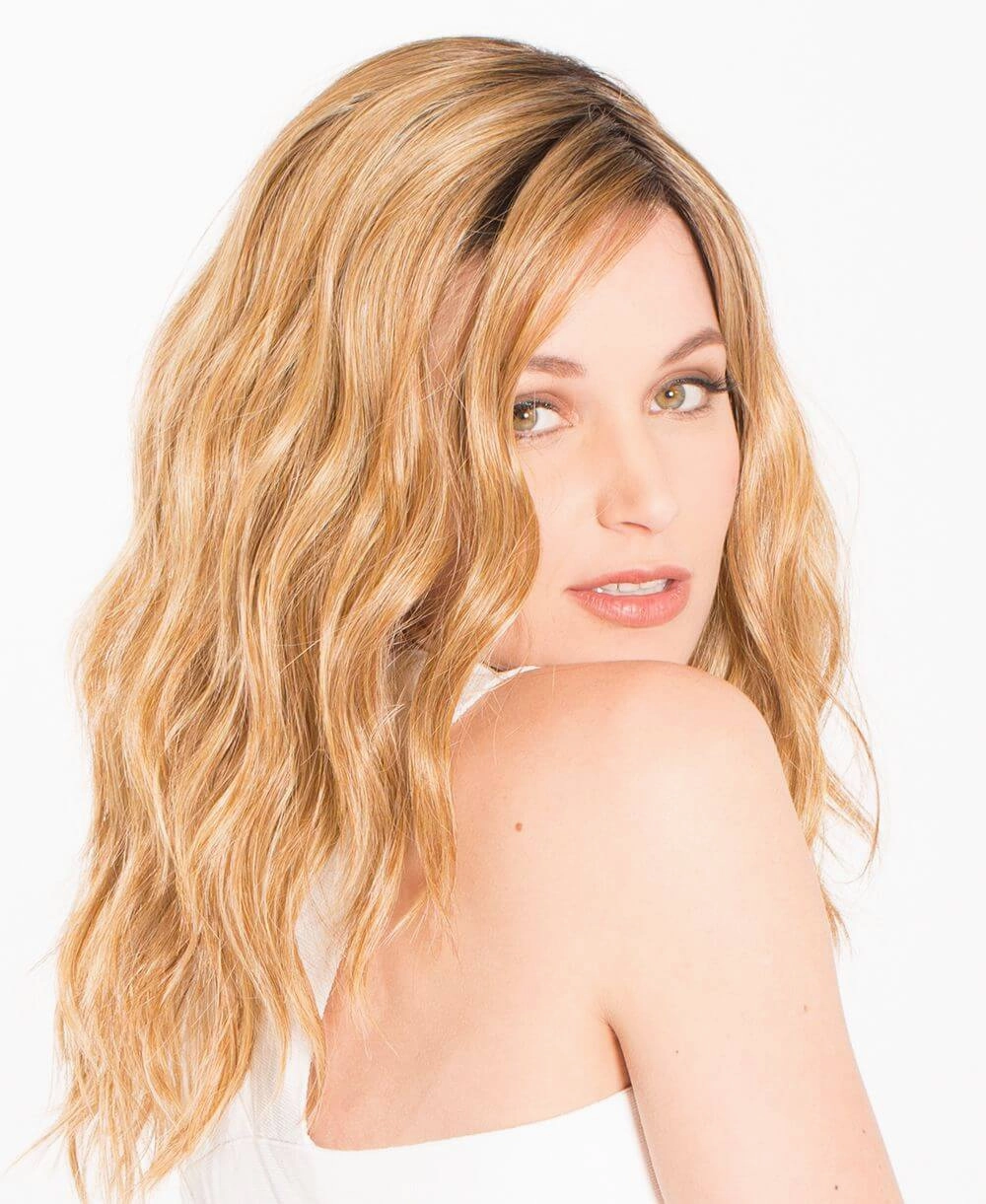Rose Ella Mono/Hand-Tied Lace Front Wig Belle Tress Caf Collection