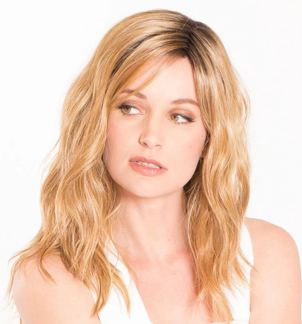 Rose Ella Mono/Hand-Tied Lace Front Wig Belle Tress Caf Collection
