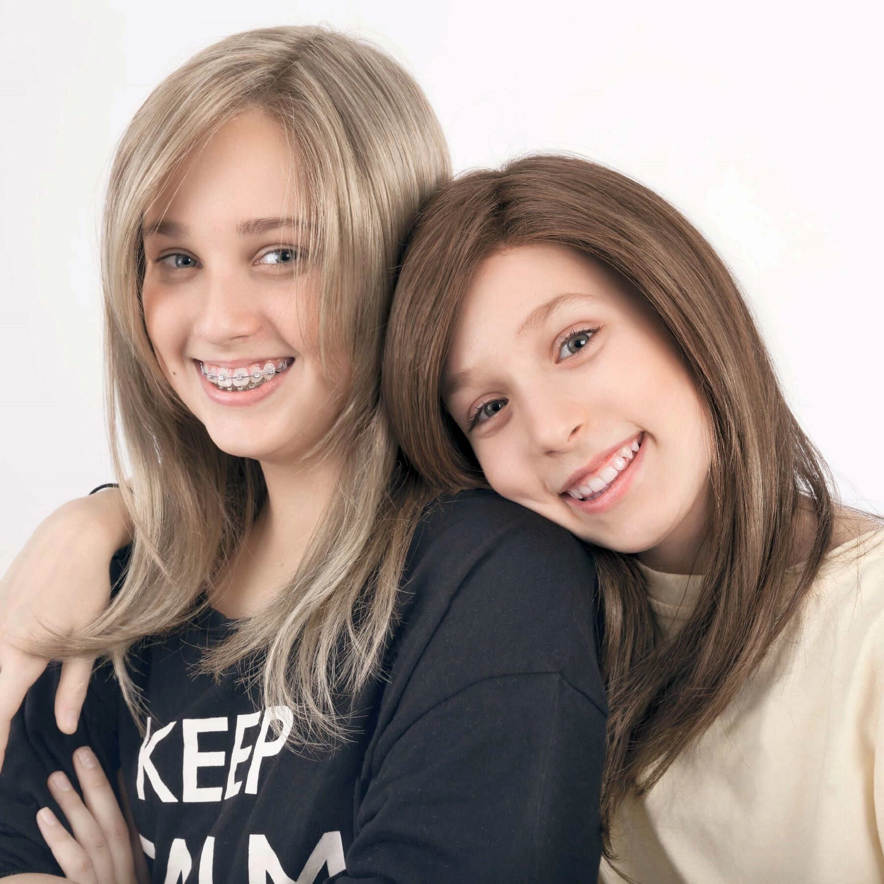 Sara Part Monofilament Lace Front Childrens Wig From The Ellen Wille Wigs For Power Kids Collection