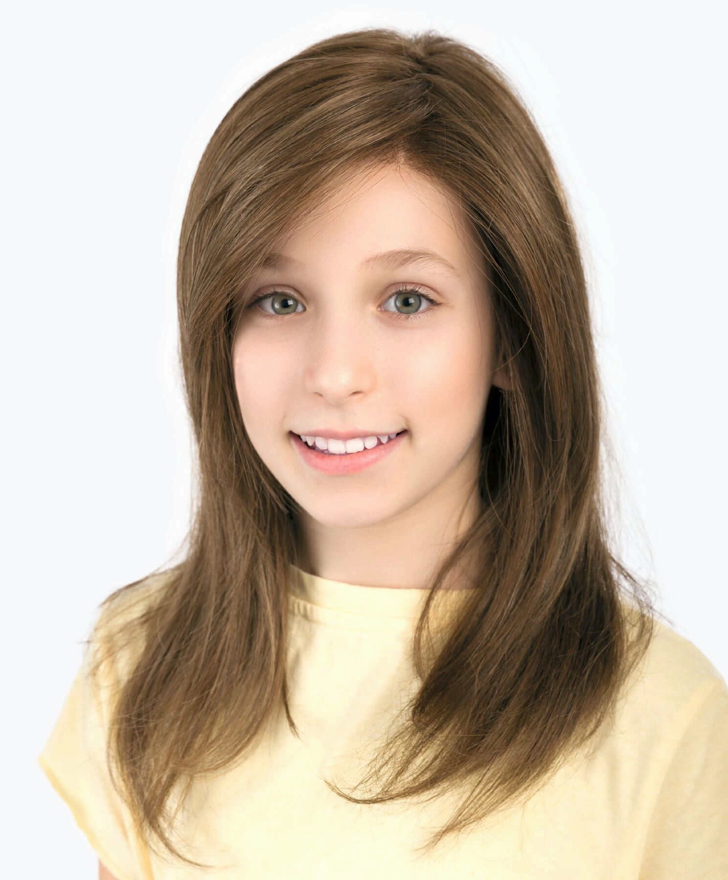 Sara Part Monofilament Lace Front Childrens Wig From The Ellen Wille Wigs For Power Kids Collection