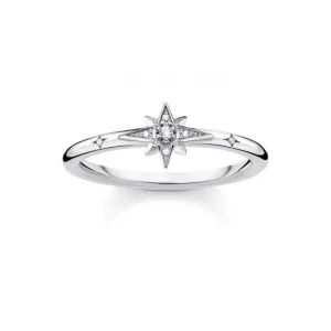 Silver Zirconia Star Ring TR2317-051-14 Thomas Sabo Rings